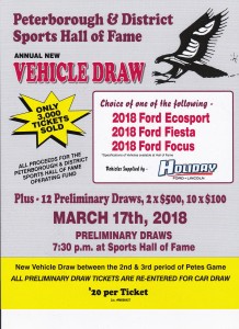 2018 Car Draw Poster